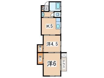 間取図 平瀬荘