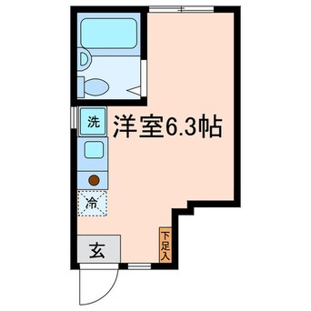 間取図 アペックス・下高井戸