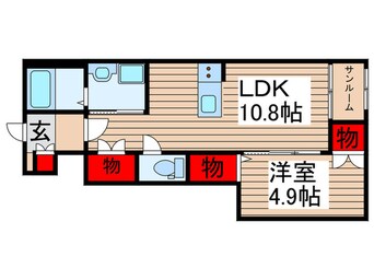 間取図 オハナ（OHANA)