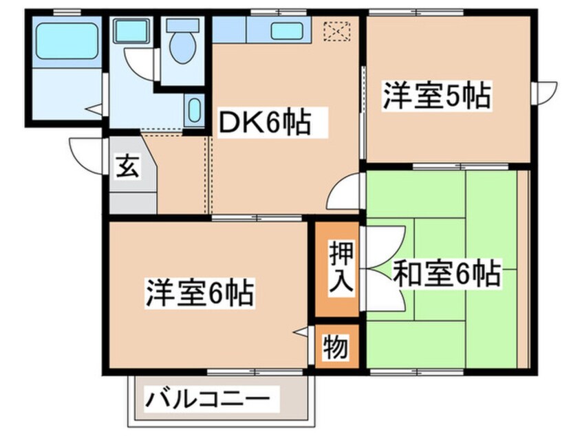 間取図 シャトレイズミ