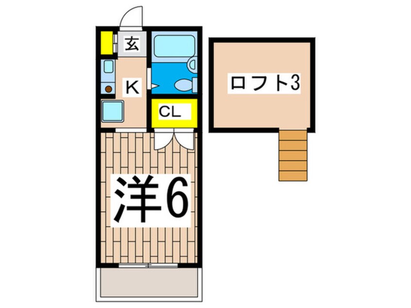 間取図 パレス上大岡