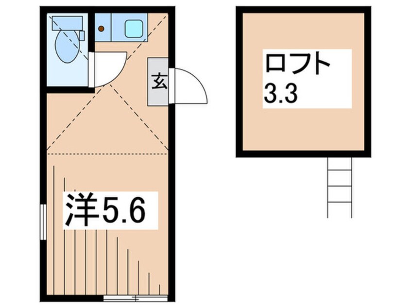 間取図 保土ヶ谷レオン・クーパー