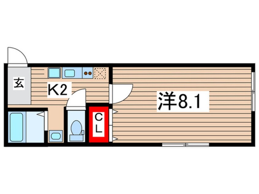 間取図 フルラージュ千葉中央