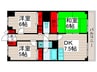 エステ－ト西新井 3DKの間取り