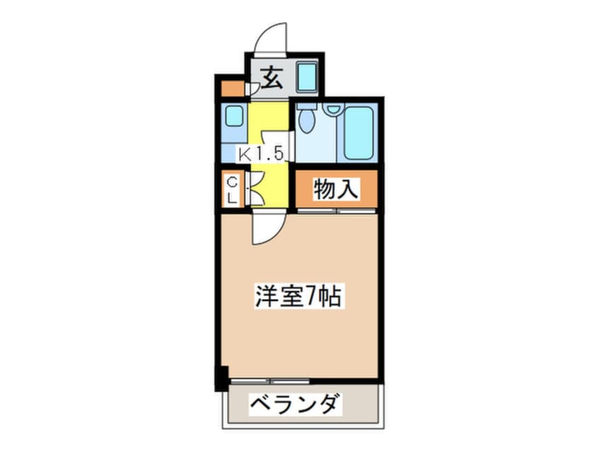 間取図 河野ハイツ