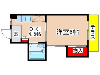 間取図 シルクハイツ