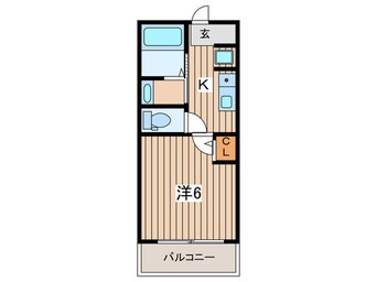 間取図 リポス瀬谷C棟