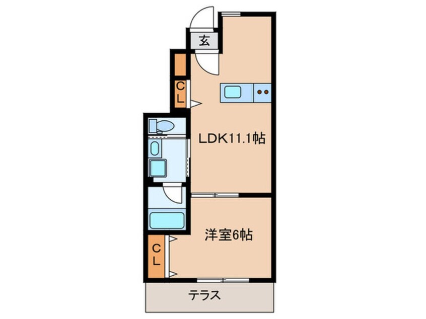 間取図 ウエルストン喜多見