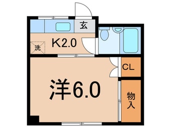 間取図 竹見コーポ