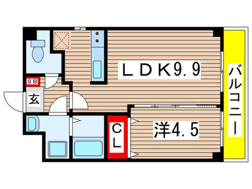 間取図 ＷｉｌｌｉａｍⅠ