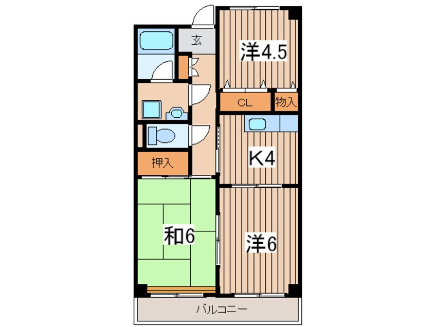 間取図 ルルド・タカハラ