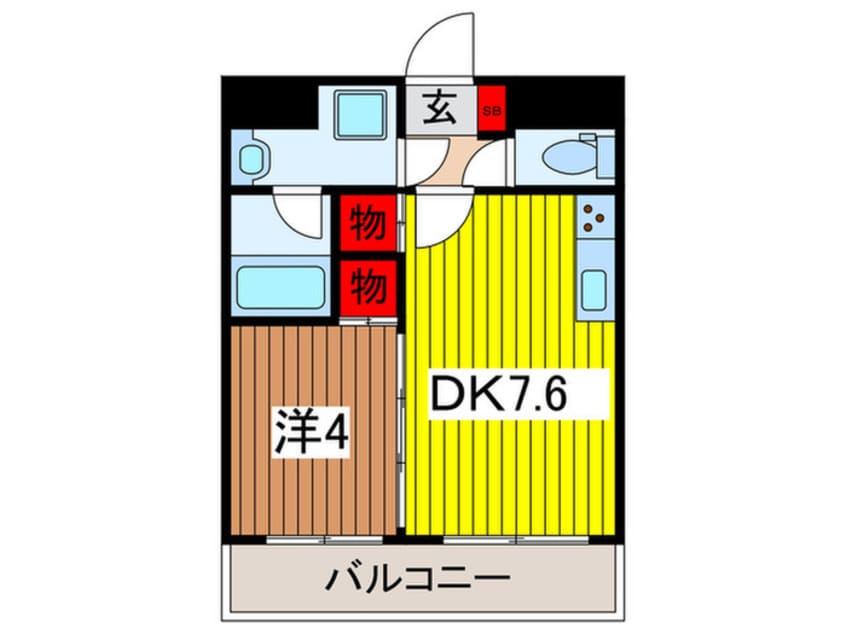 間取図 SNOW MAINTAIN