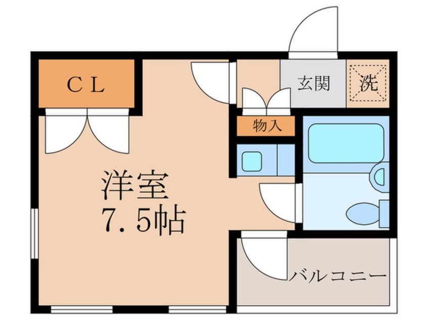 間取図 クレスト東が丘