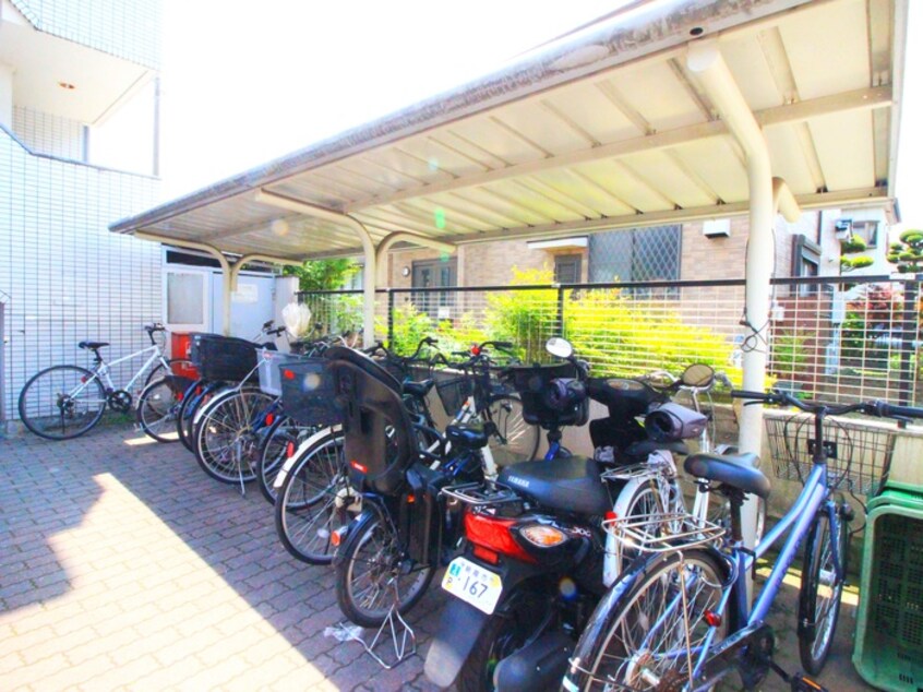 駐輪場 パ－ルメゾンシオノ