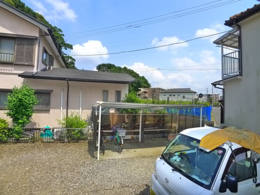 室内からの展望 コ－ポ大野