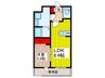 ｃａｓｔｌｅ大和田 1LDKの間取り