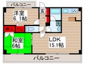 アウラ10の間取図