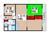 ニュ－松戸コ－ポＣ棟 2LDKの間取り