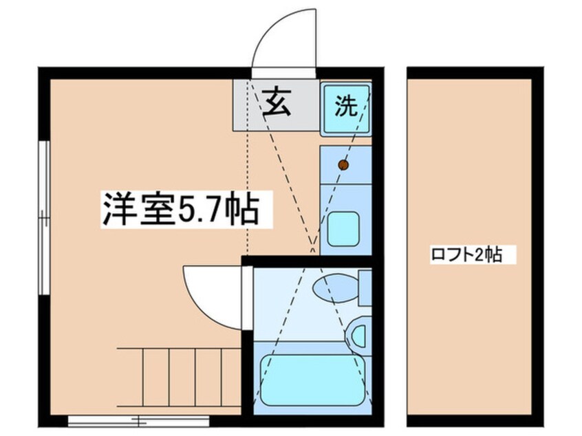 間取図 アーバンスクエア豊玉Ｂ棟