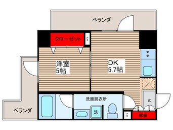 間取図 パ－クアクシス亀戸中央公園