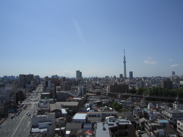 室内からの展望 パ－クアクシス亀戸中央公園
