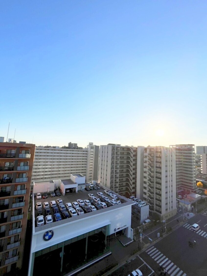 室内からの展望 パ－クアクシス亀戸中央公園