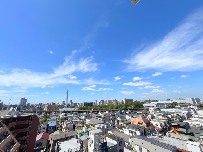 室内からの展望 パ－クアクシス亀戸中央公園