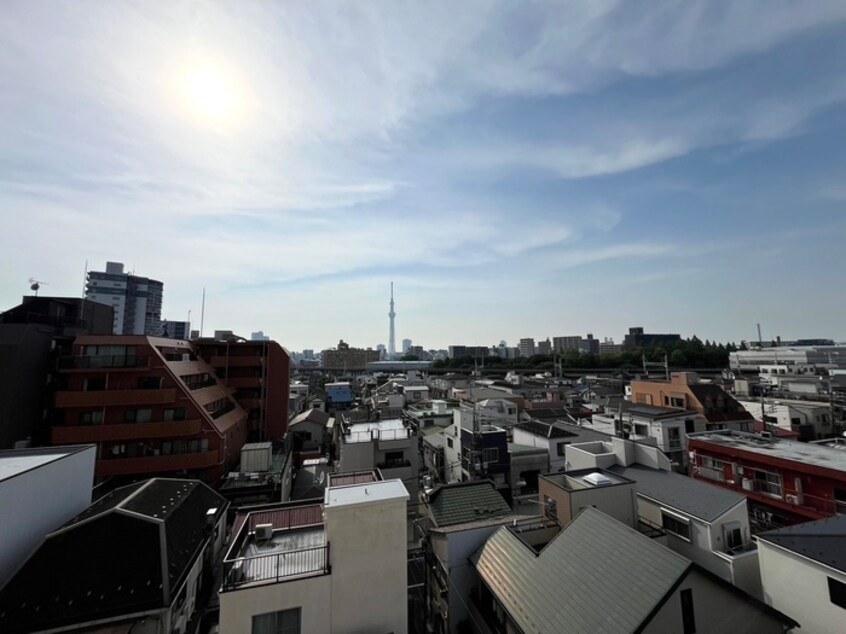 室内からの展望 パ－クアクシス亀戸中央公園