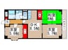 第５千代田マンション 3DKの間取り