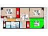 第５千代田マンション 3DKの間取り