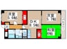 第５千代田マンション 3DKの間取り