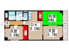 第５千代田マンション 3DKの間取り