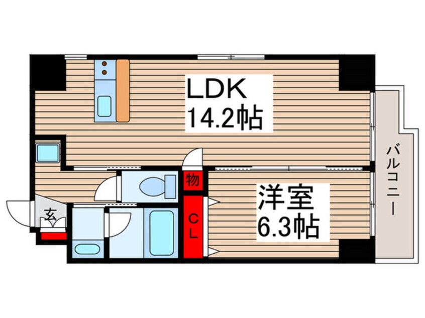 間取図 アークシティ松戸