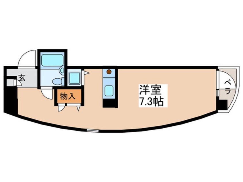 間取図 ベルハイツ荻窪