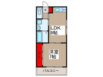 間取図 ディアコート浦和