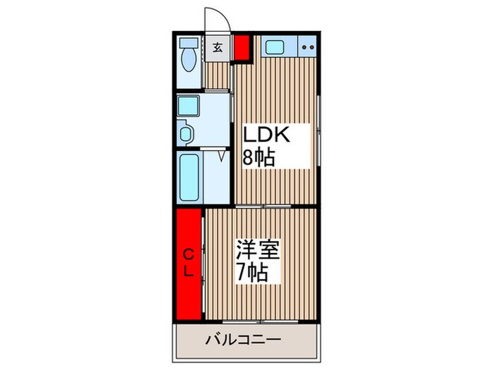 間取り図 ディアコート浦和