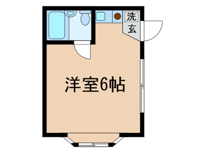 間取図 ハイツ古澤