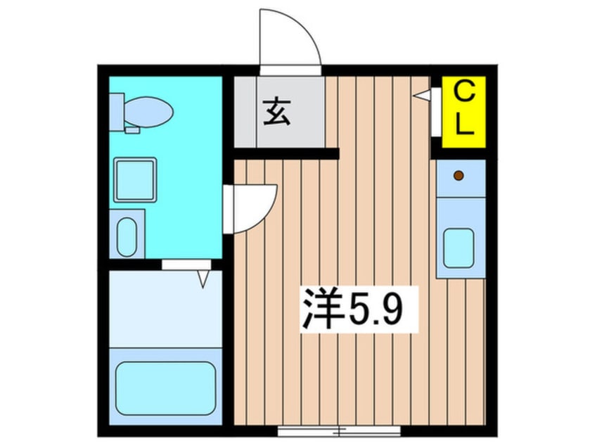 間取図 South Lagoon　庚台A棟
