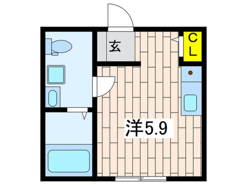 間取図 South Lagoon　庚台A棟