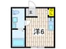 South Lagoon　庚台A棟 1Rの間取り