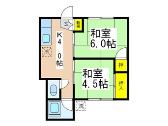 間取図 マンション青木