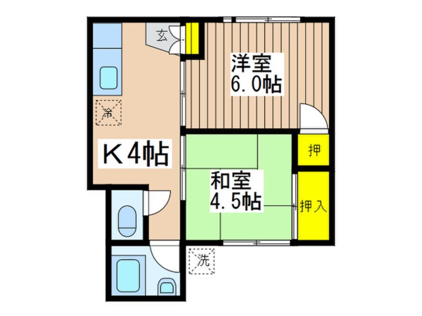 間取図 マンション青木