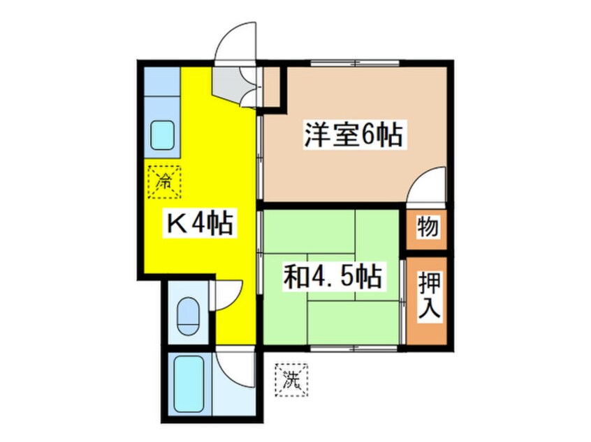 間取図 マンション青木