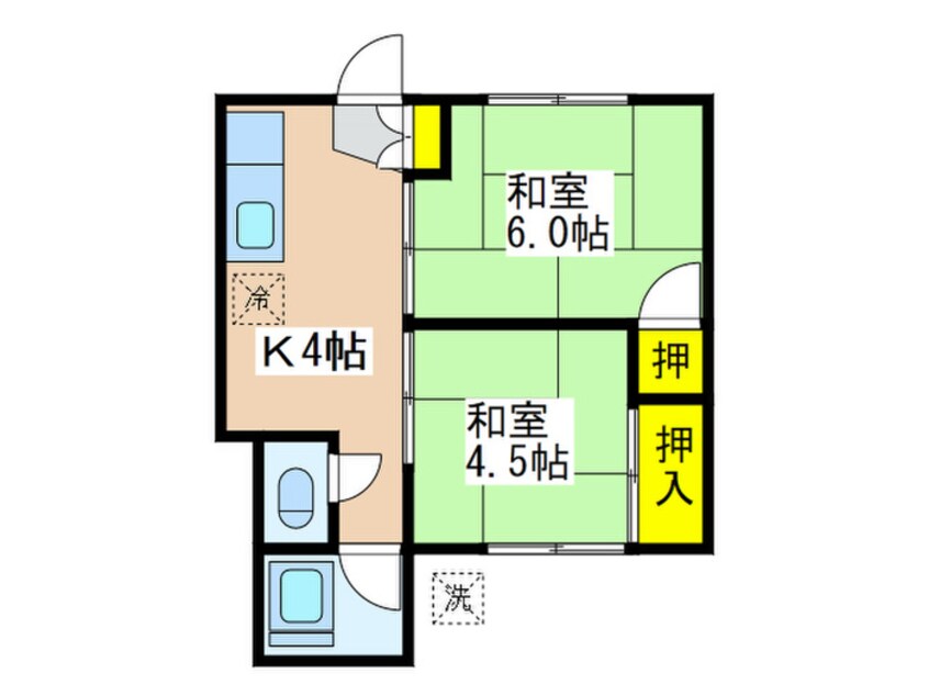 間取図 マンション青木