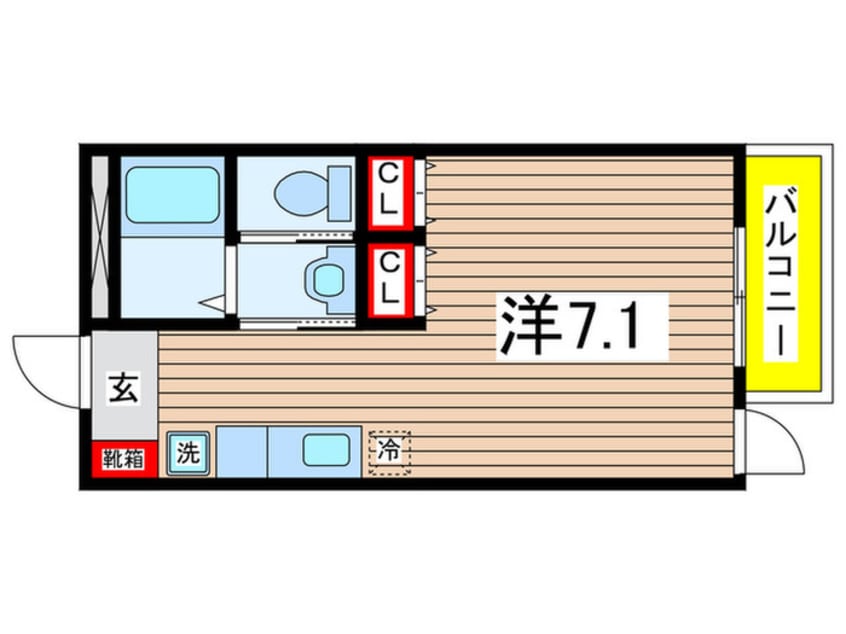 間取図 リバ－サイドレ－