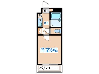 間取図 パインクレスト方南