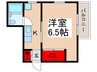 パークアベニュー 1Kの間取り