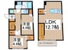 ＦＡＲＥ御徒町 2LDKの間取り