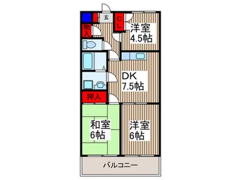 間取図 ルネッサンス３号館