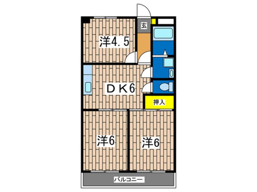 間取図 高正ハイツ